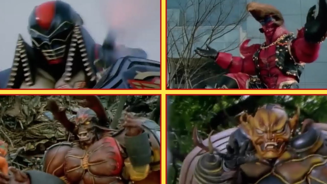 【星獣戦隊ギンガマン】サンバッシュ魔人団まとめ