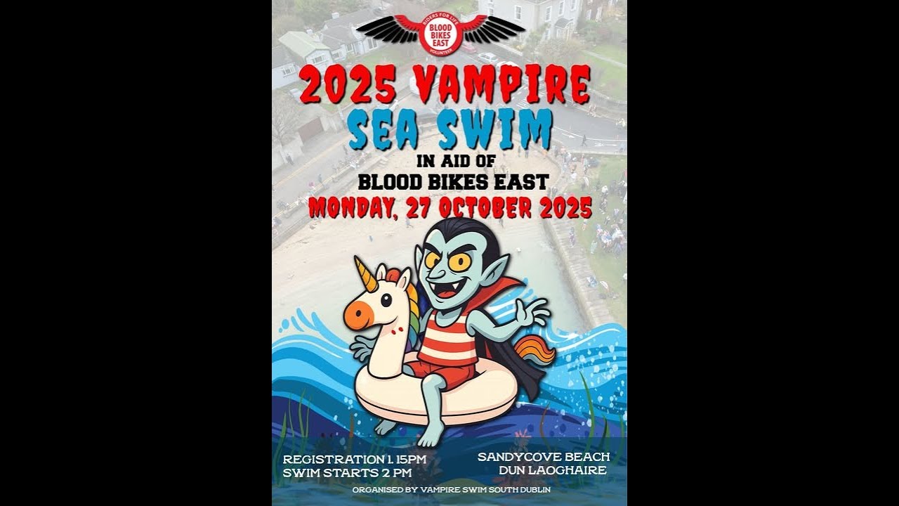 Blood Bikes East Vampire Swim 2025