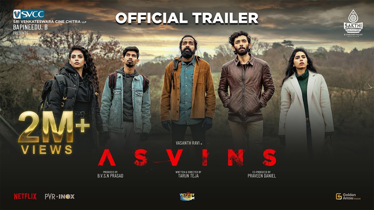 ASVINS - Official Trailer (Tamil) | Vasanth Ravi | Tarun Teja | SVCC Production
