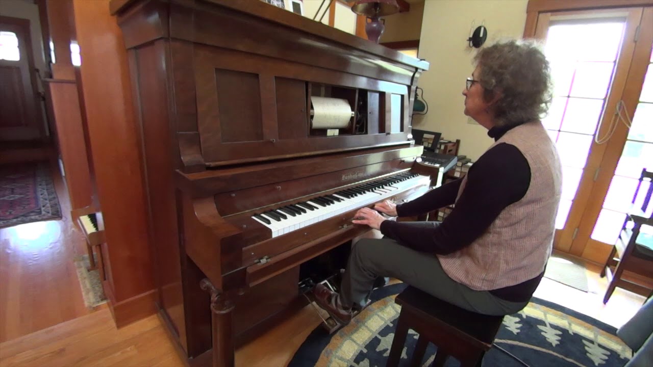 Joplin plays Joplin his original 1916 piano roll Weeping Willow