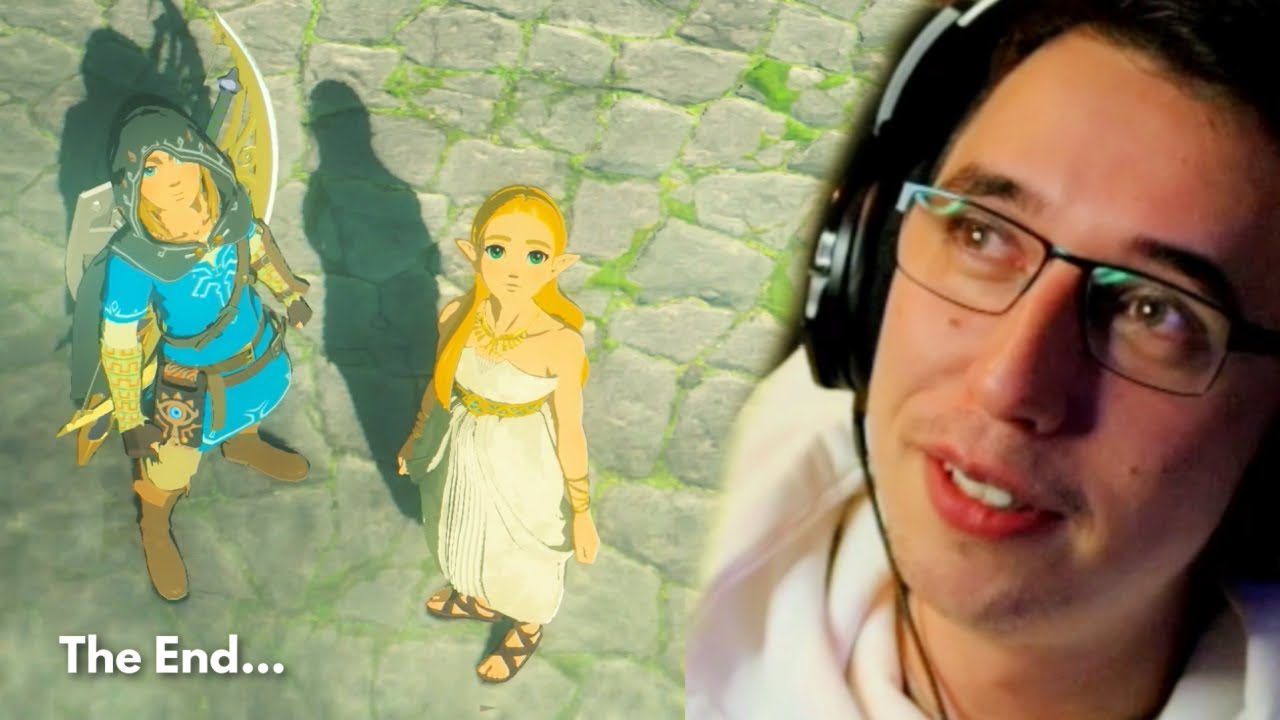 PlayStation/Xbox Guy Finishes his FIRST EVER Zelda Game! Breath Of The Wild - TRUE ENDING
