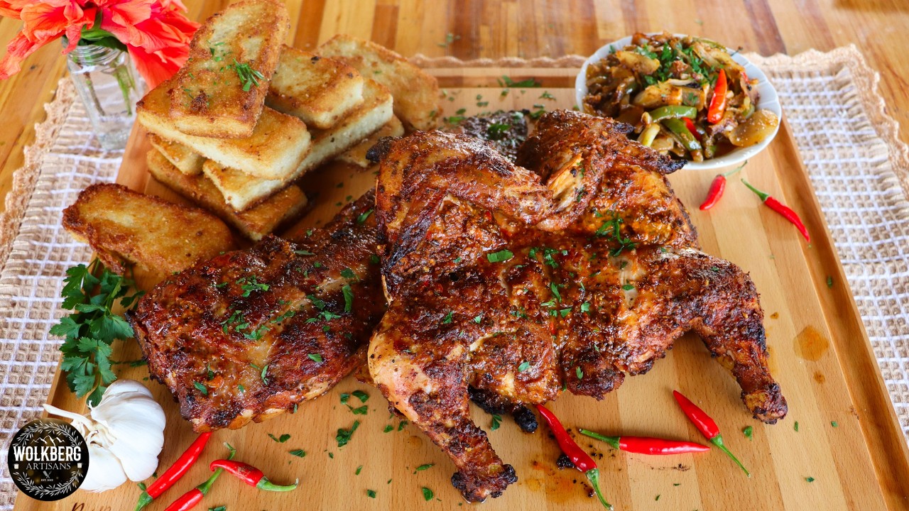 My favorite Peri-Peri Chicken & Pork Ribs recipe on the braai | Homemade Piri Piri sauce | How to