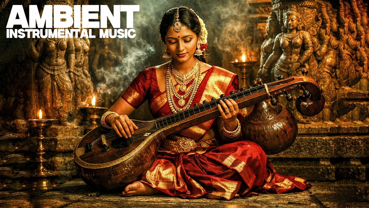 Echoes of the Ganges • 3 hours  Deep Indian Spiritual Music | Flute | Instrumental Music