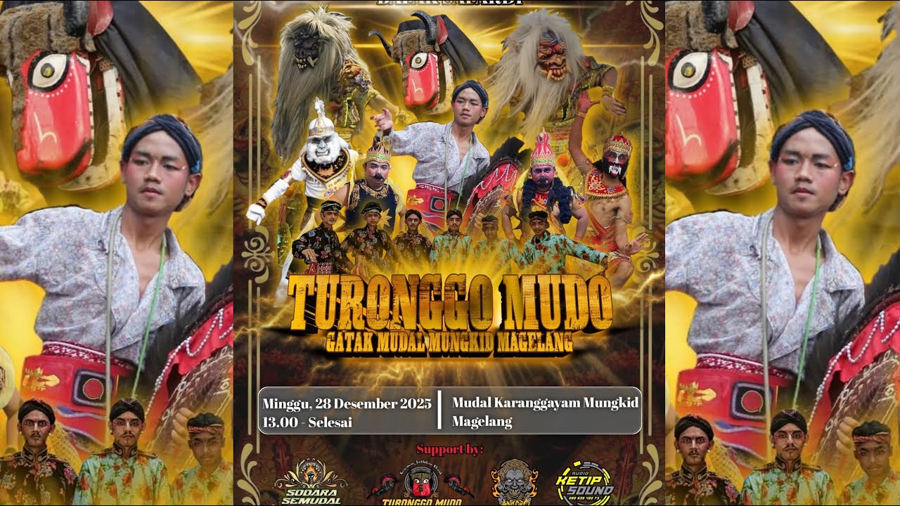 TURONGGO MUDO || 📸 FULL DURASI Live Gatak Mudal , Magelang