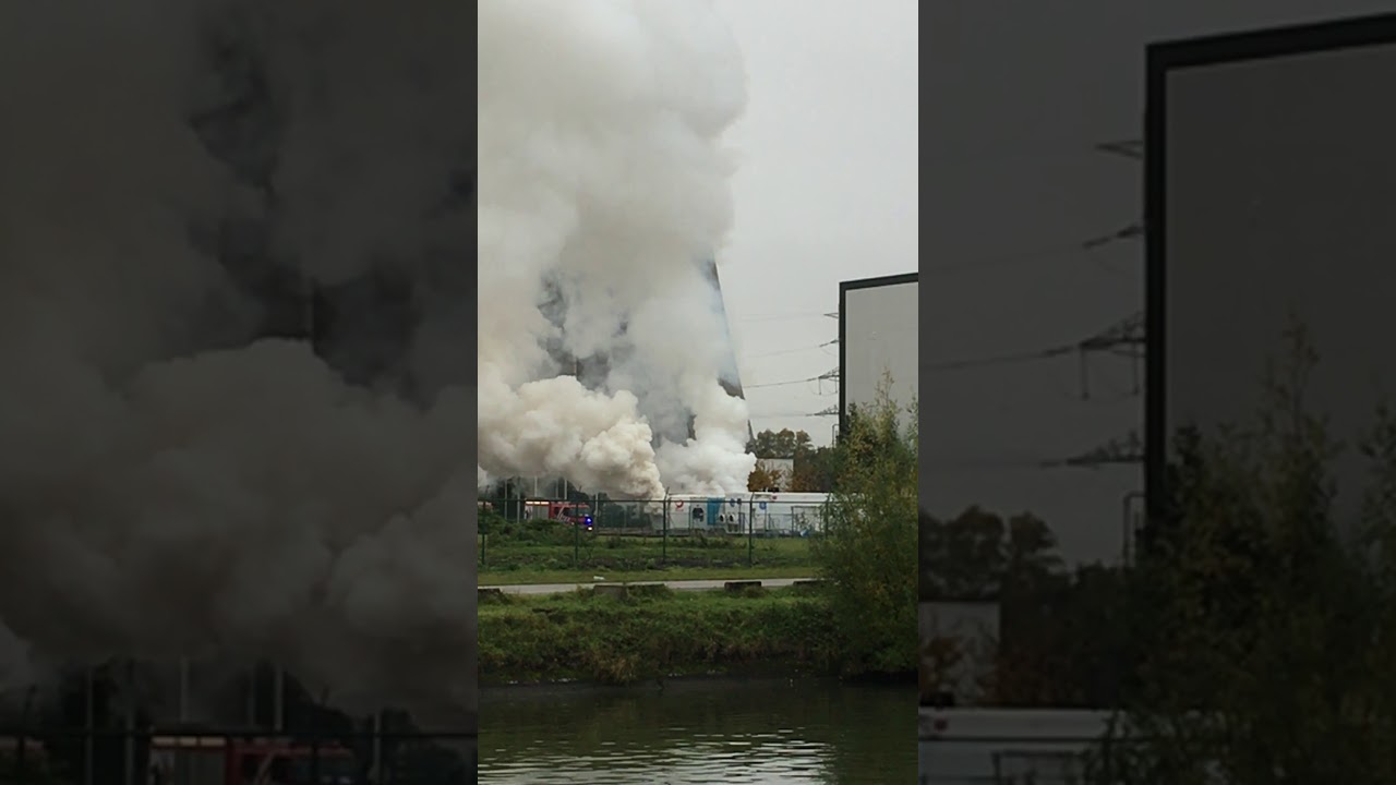 Fire at ENGIE Drogenbos, 11.11.2017