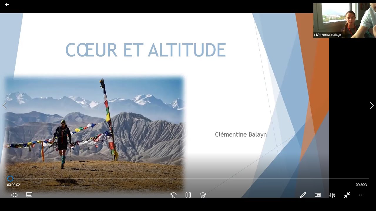 Coeur et altitude - Dr Clémentine Balayn 09/09/2022