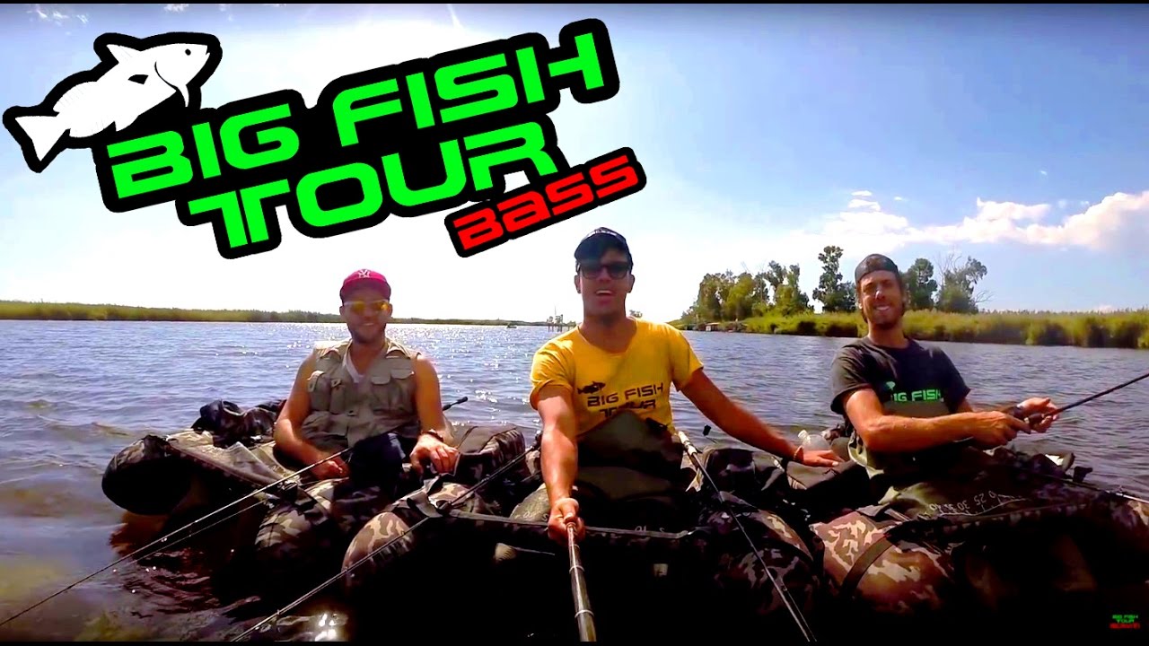 Big fish tour - Delirio a Massaciuccoli !!! PESCA A SPINNING
