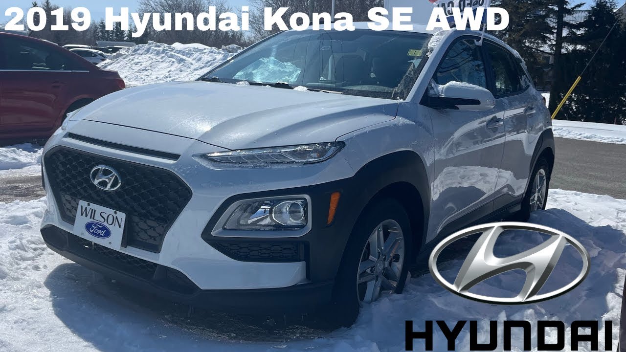 2019 Hyundai Kona SE AWD: Start Up, Exterior, Interior & Full Review