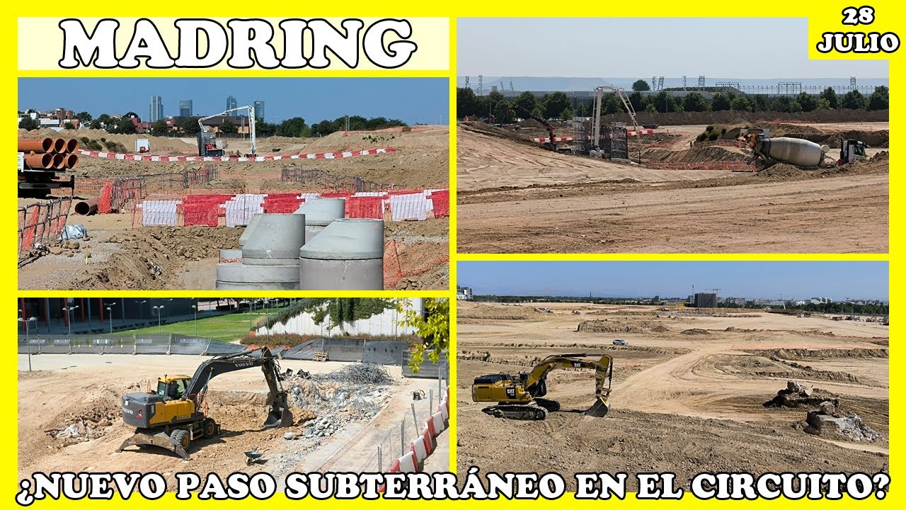 🚧 MADRING: ¿UN PASO SUBTERRÁNEO PARA CONECTAR AMBOS LADOS DEL CIRCUITO? | 28 JULIO 2025 🚧