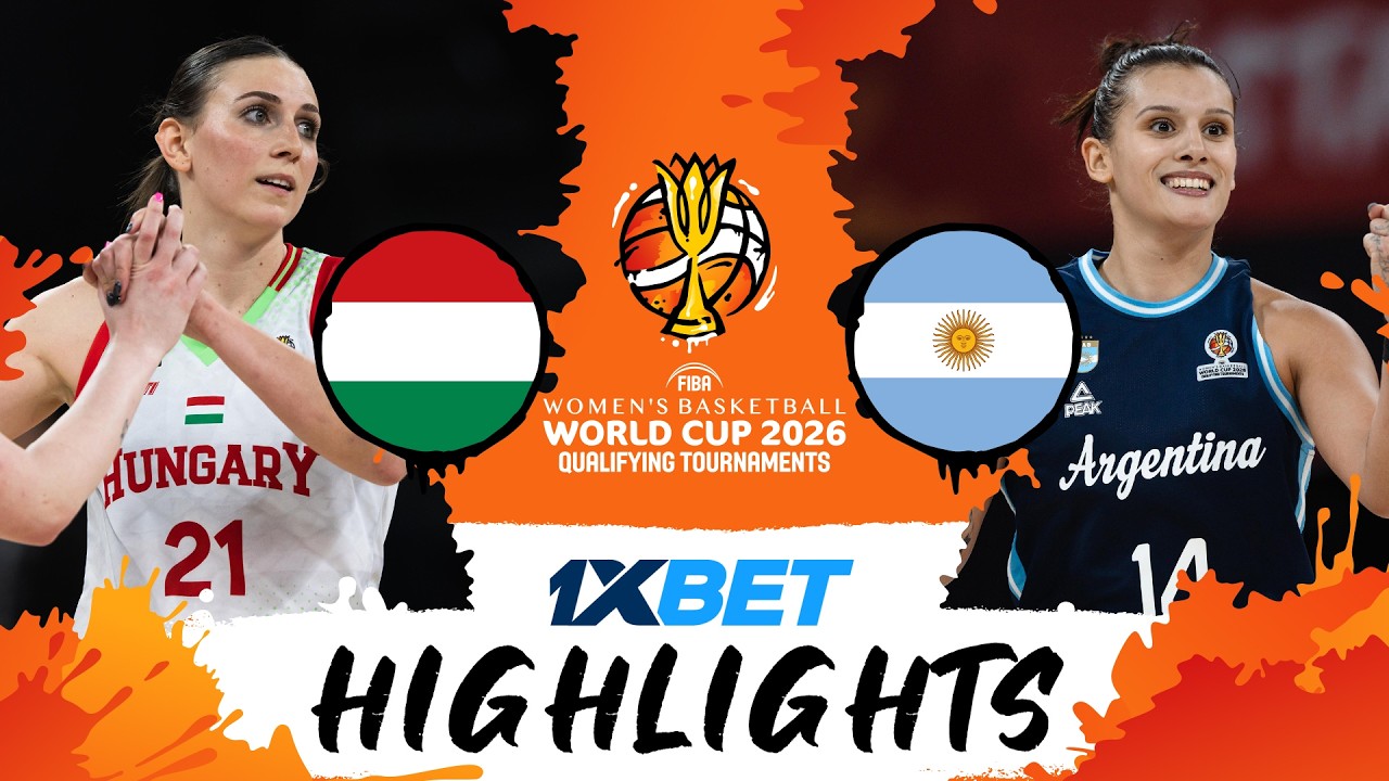 Hungary 🇭🇺 v Argentina 🇦🇷 | Highlights | #FIBAWWC 2026 Qualifying Tournament