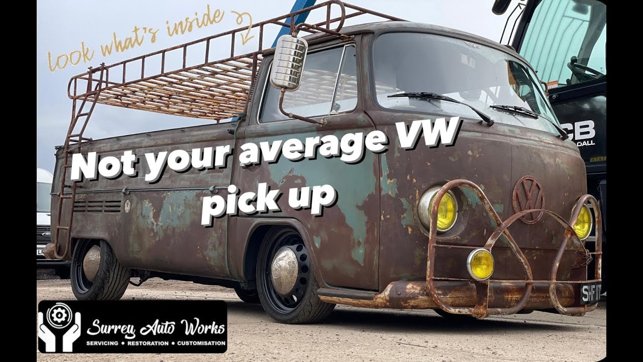Fully customised Subaru powered VW T2 pick up!!