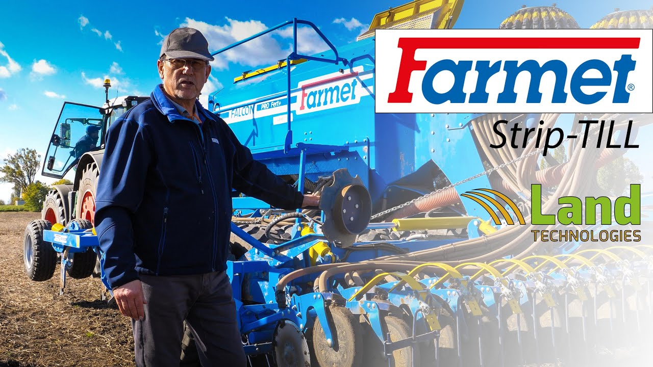 Farmet Falcon PRO v Strip-TILL verzii 🌱 Land Technologies