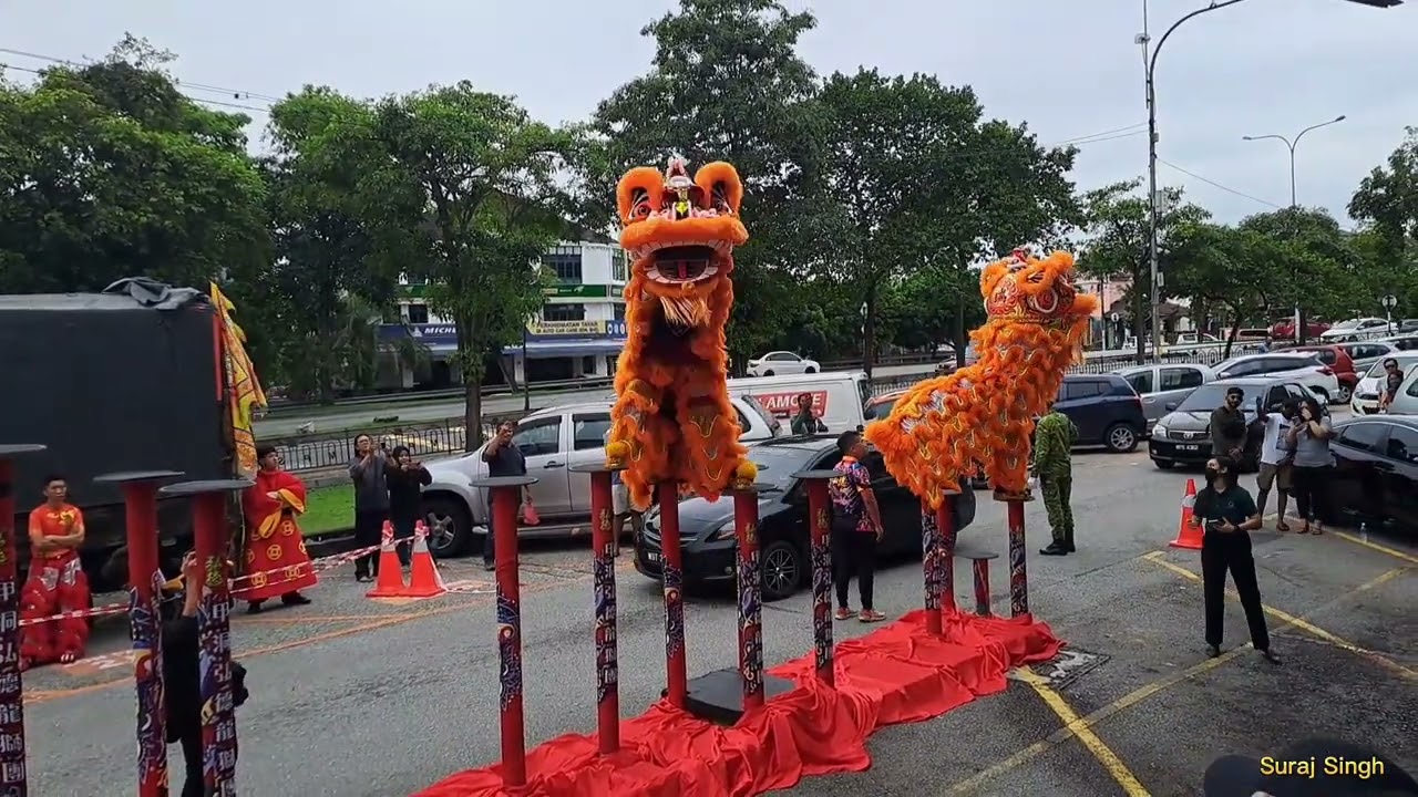 Lion Dance at Taipan, USJ 2023