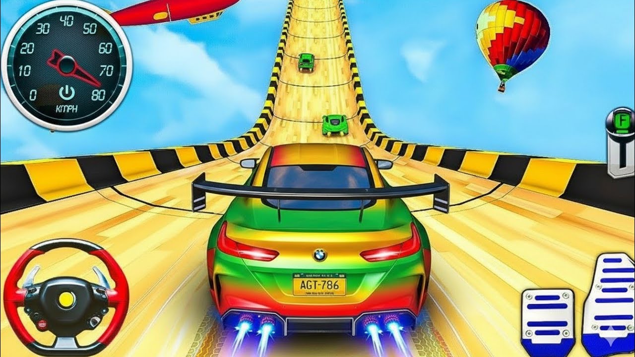 Impossible Car Stunts Racing - Mega Ramp Car Stunts Simulator - Android Gameplay #199