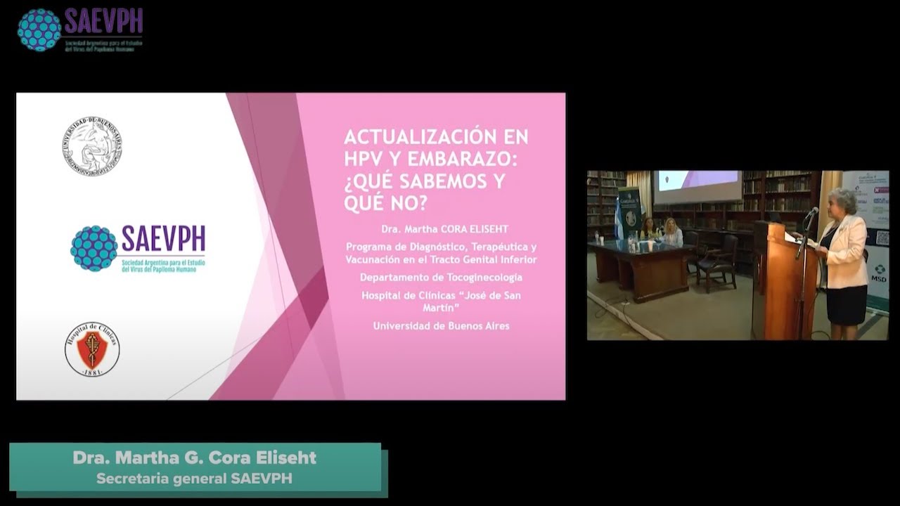 6  Actualización en HPV y embarazo ¿qué sabemos y qué no? Dra  Martha CORA ELISEHT