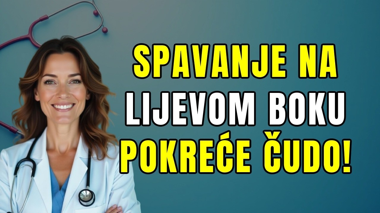 Spavanje na LIJEVOM boku pokreće ČUDO u tijelu