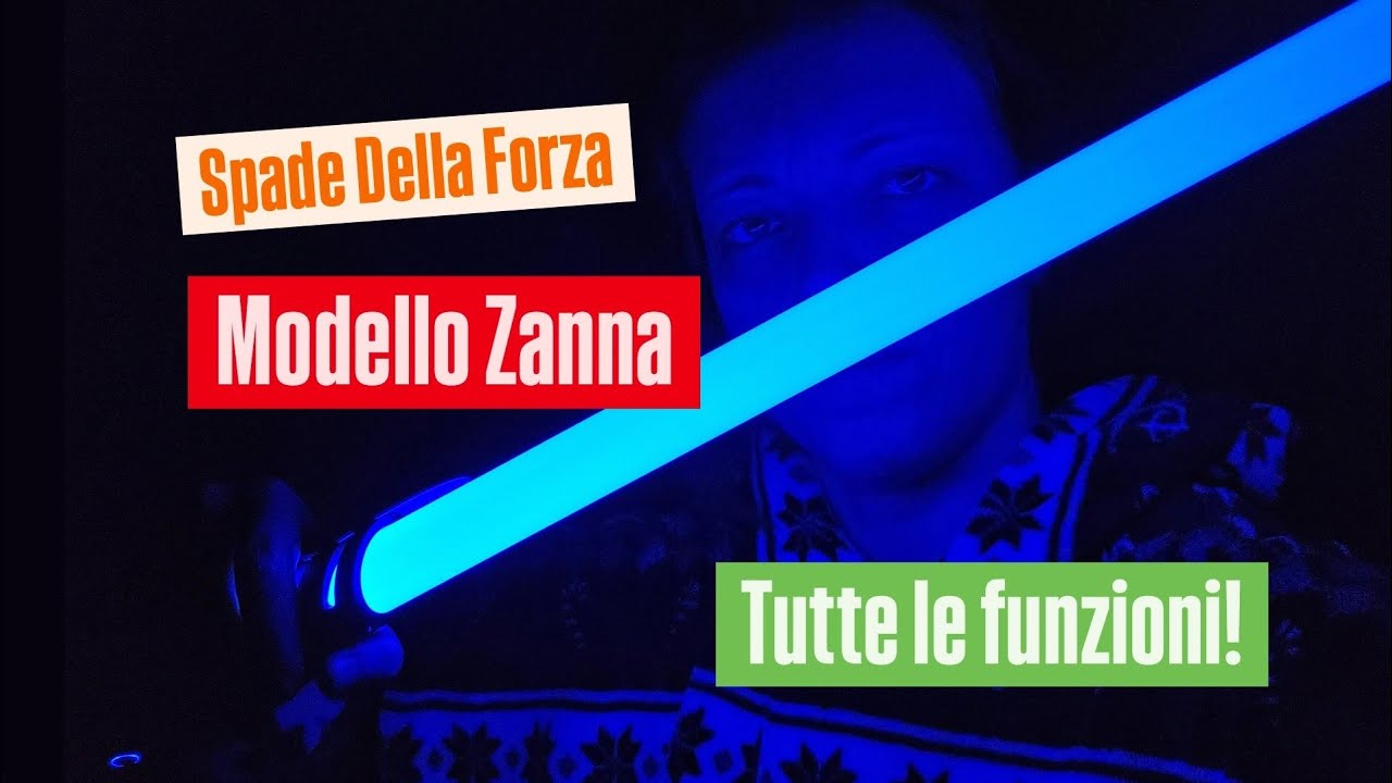 Spada ZANNA SPADE DELLA FORZA Tutorial