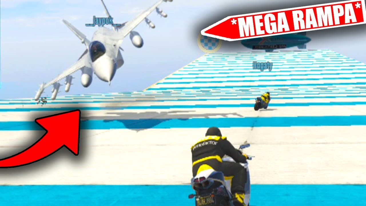 CO ON ZROBIŁ!? *MEGA RAMPA* - GTA 5 Online - Shepard & Ekipa HOGS