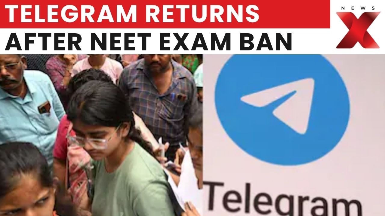 Telegram Restored on Play Store After NEET Re-Exam Curbs, iOS Access Still Limited | NewsX