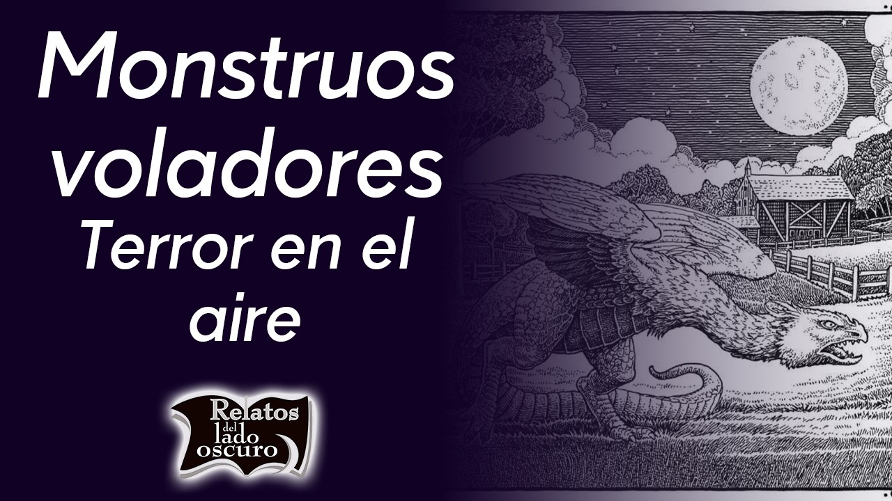 Monstruos voladores, terror en el aire | Relatos del lado oscuro
