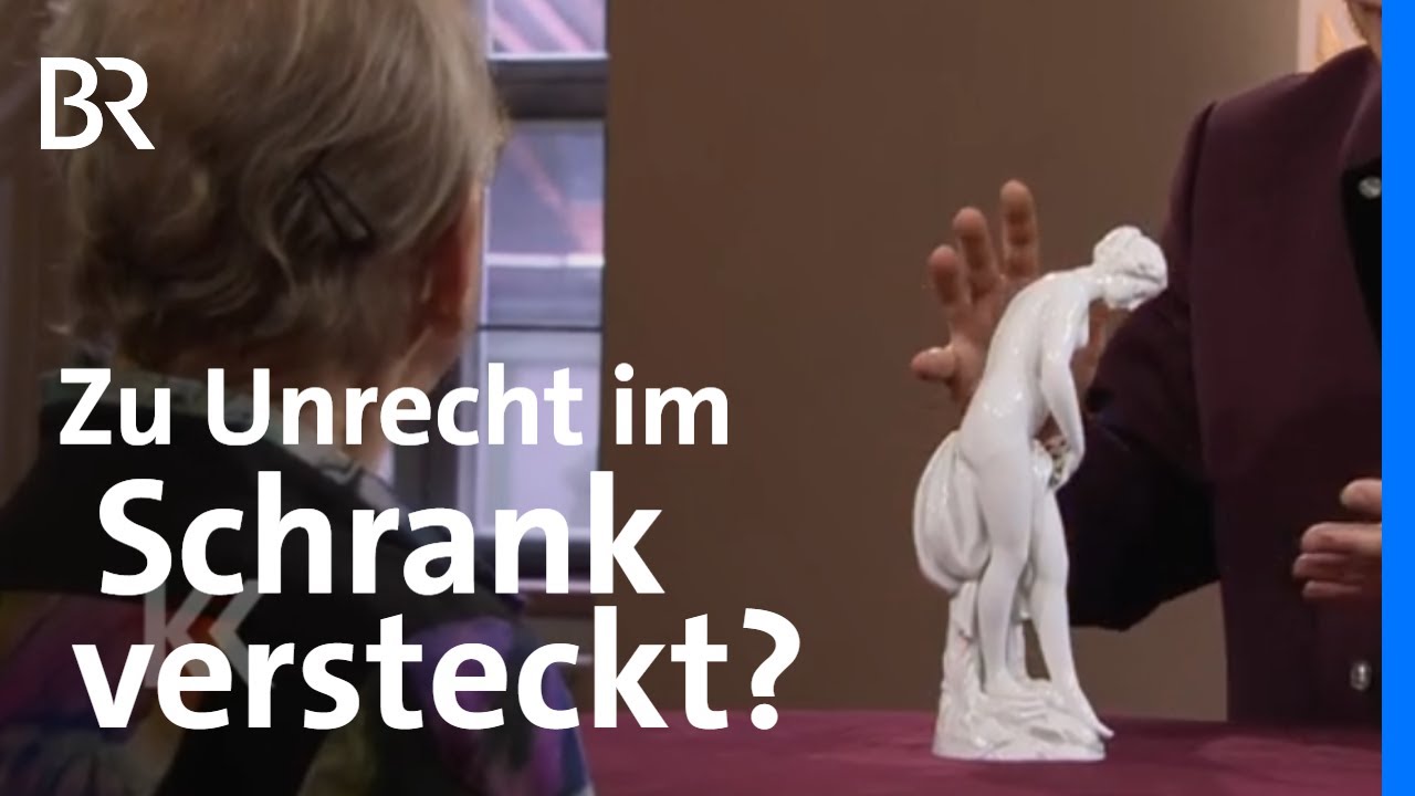 Jahrzehnte lang im Kleiderschrank: Geerbte Porzellanfigur | Kunst + Krempel | BR