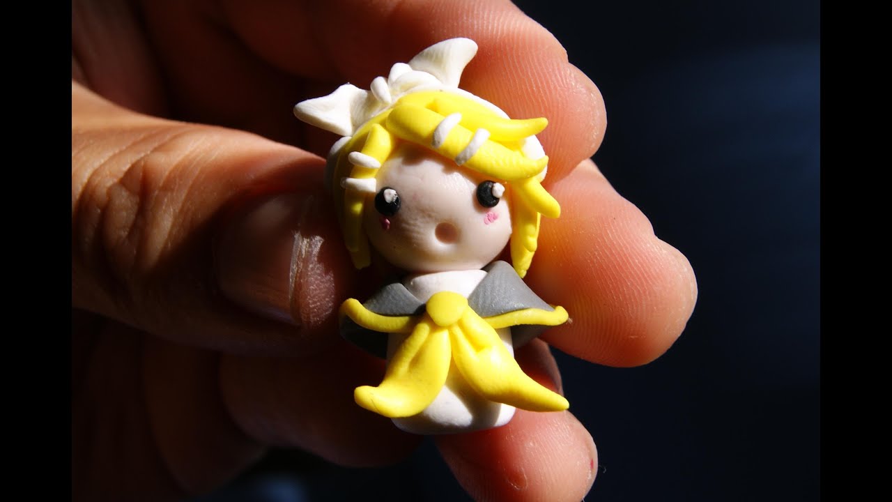 Chibi Kagamine Rin: Polymer Clay