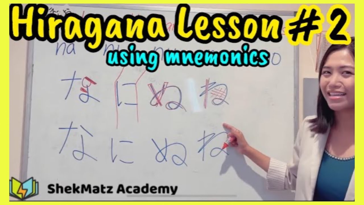 FREE Japanese for Filipinos : Hiragana using mnemonics | Tagalog Nihongo part 2