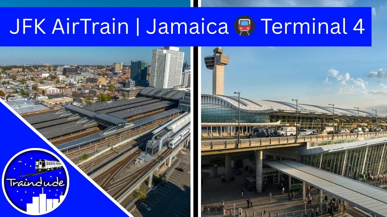 JFK AirTrain | Red Line | Jamaica Center 🚇 Terminal 4