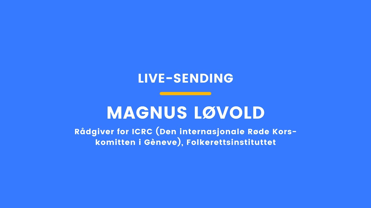 Magnus Løvold | Antibiotikaresistens | Live-sending | Rethink Food