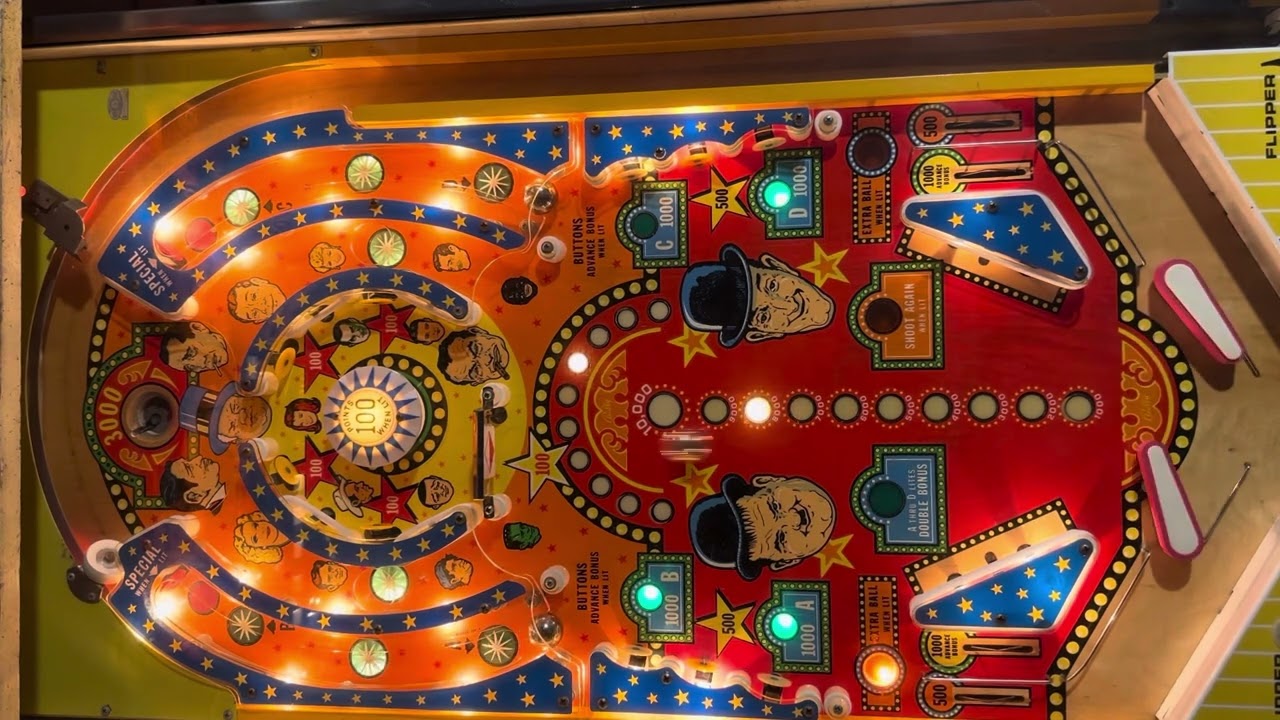 1975 Bally FLICKER Pinball Machine Tour & Game Play