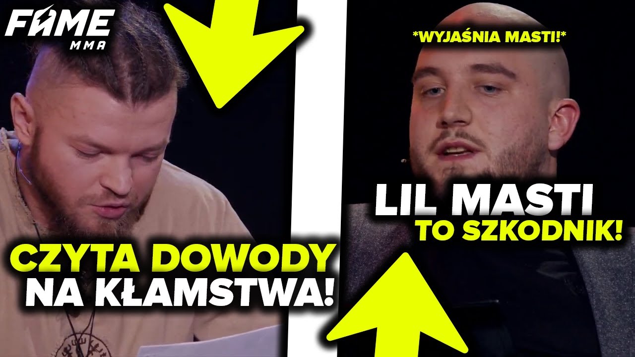 Wardęga VS Boxdel - DOWODY NA LIL MASTI - Fame MMA CAGE