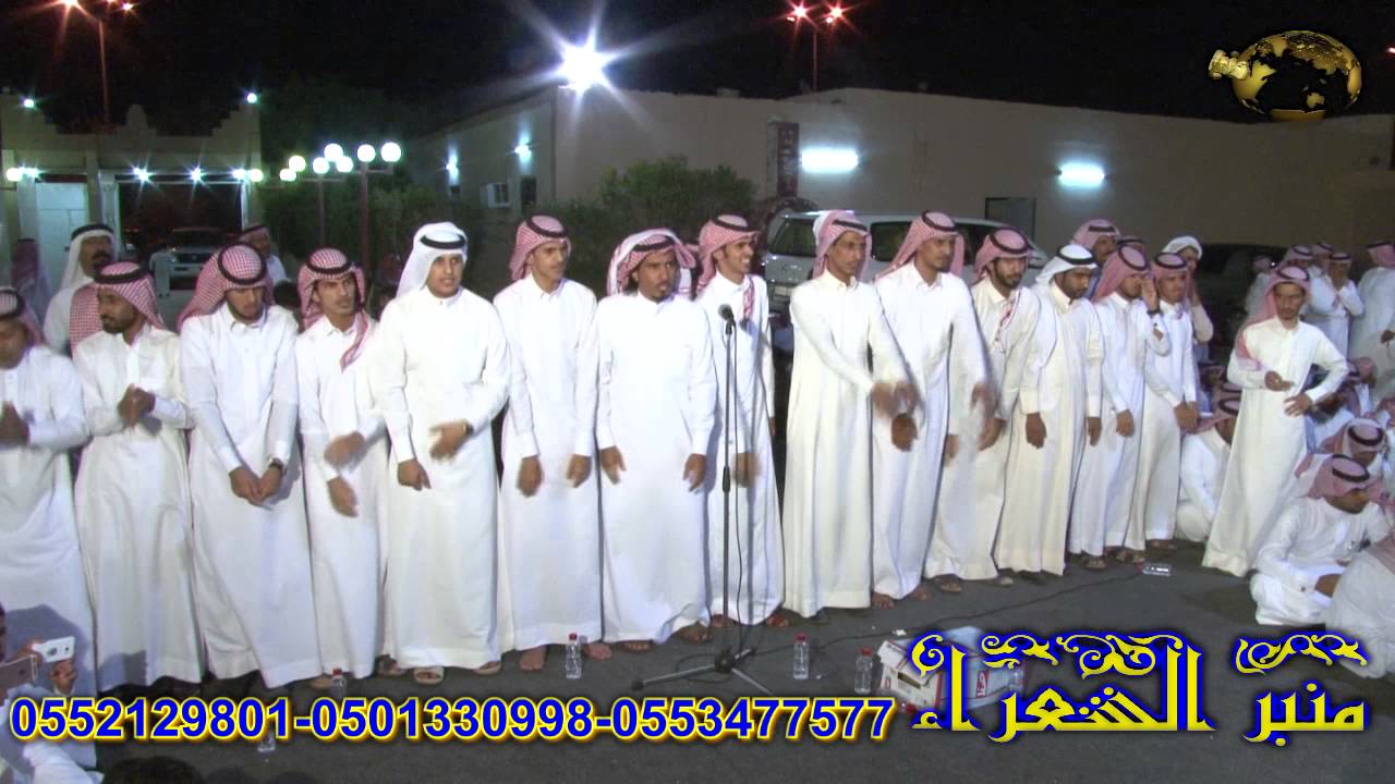 حبيب العازمي و سالم معزي الرشيدي من حفل خيبر