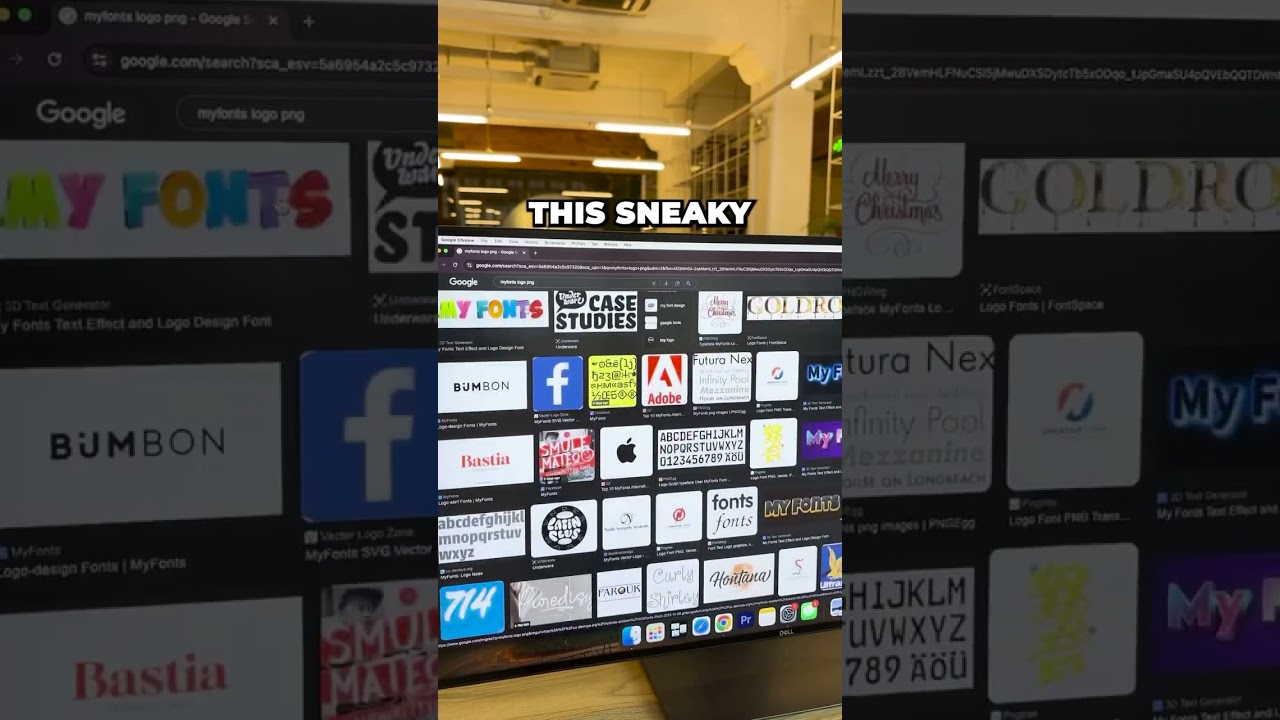 Want to know a secret? 🤫You can turn any font into a svg using svgtrace.com