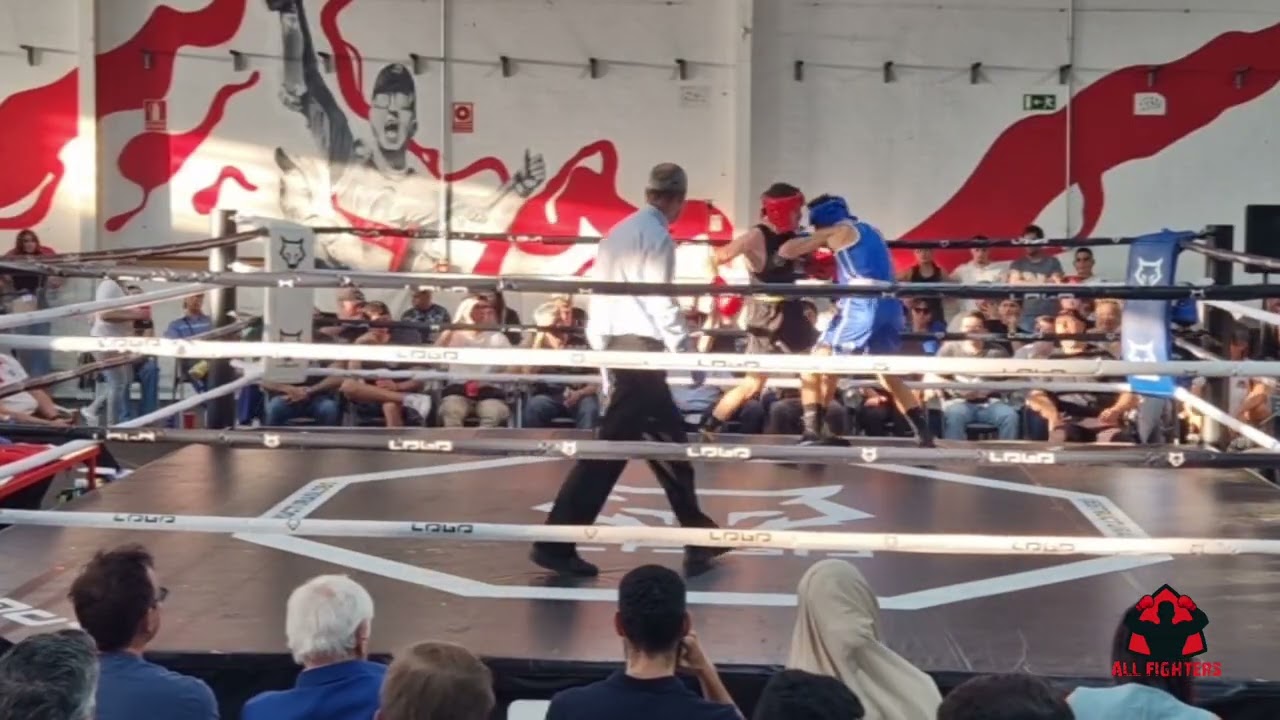 Pablo Mediano (MH Escuela) Vs Iván Fernández (Mad Boxing). Máx 66 Kg. Combate Amateur