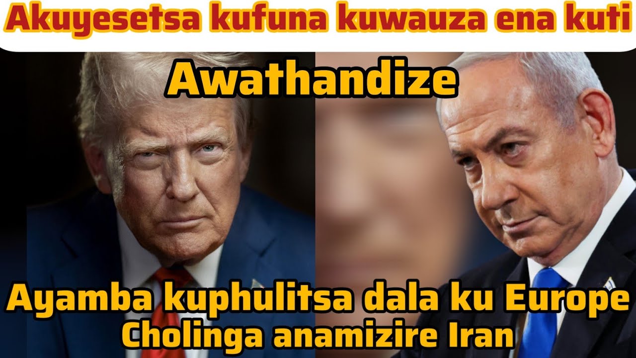 Maiko omenya kwambiri aja pano akufuna thandizo kwaena lero kuti agonjetse Iran agwidwatu ku Cyprus 