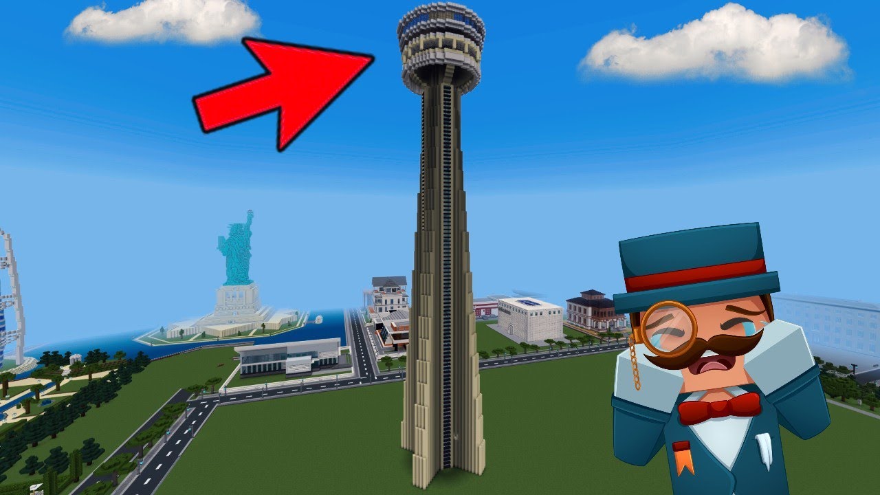 CN Tower in  Minecraft bauen | 002 | Minecraft CN Tower