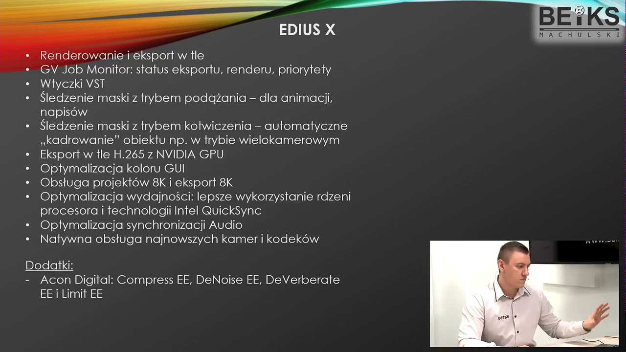 Najnowsza wersja oprogramowania do montażu nieliniowego Edius X- najlepsza opcja do postprodukcji
