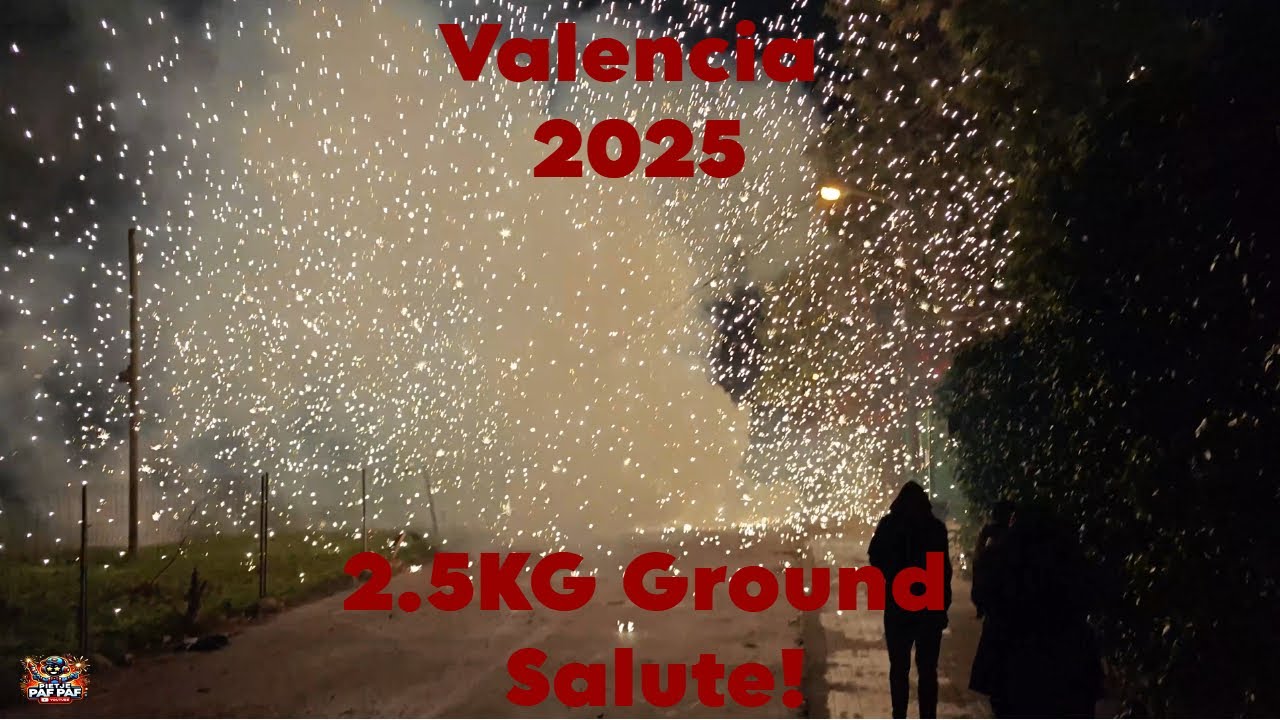 1KG & 2KG Flashbommen in Valencia! 💥  | Las Fallas 2025