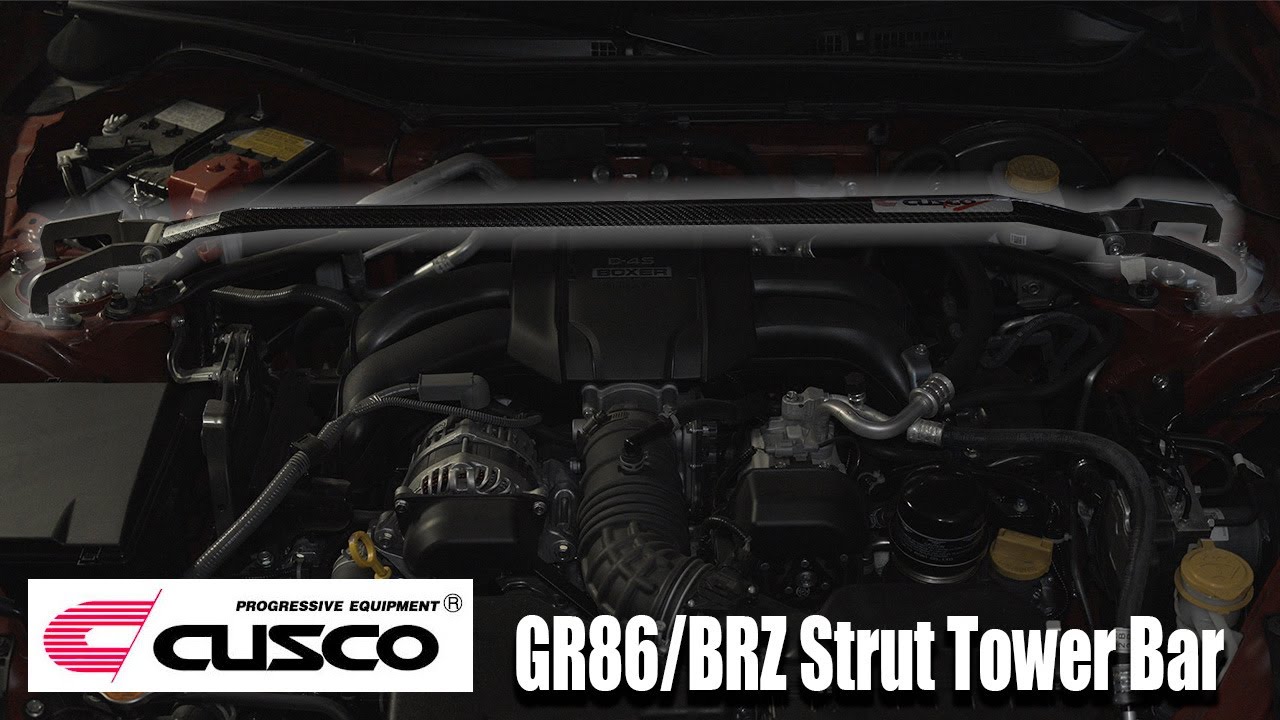 One of the Easiest GR86/BRZ Mods | Cusco Strut Tower Bar Install