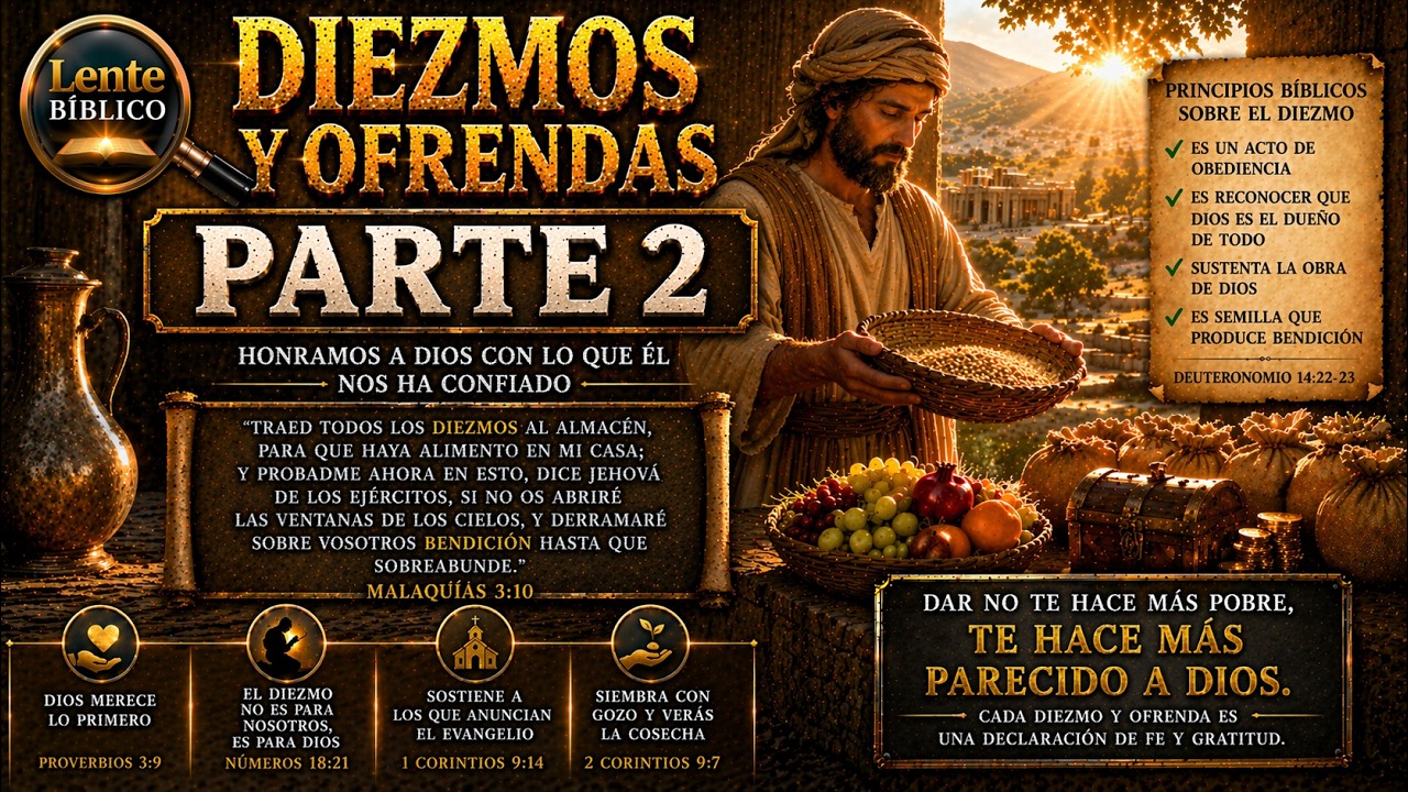 DIEZMOS Y OFRENDAS (LIVE- PARTE 2) LENTE BÍBLICO