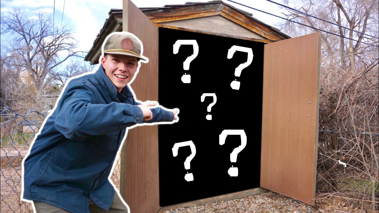 I Transformed my Backyard RUSTY SHED into a FISHING MAN-CAVE!! (Part 3)