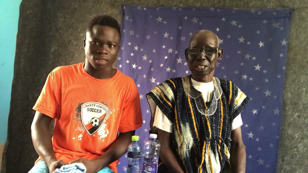 Kanjarga old man Rev ps Jacob Asibi Anyesibang he joined church 1950.his life story in the Gospel