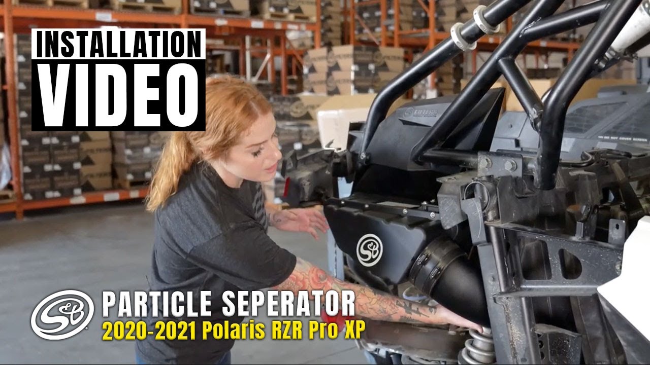 S&B Particle Separator for the 2020-2025 Polaris RZR Pro XP