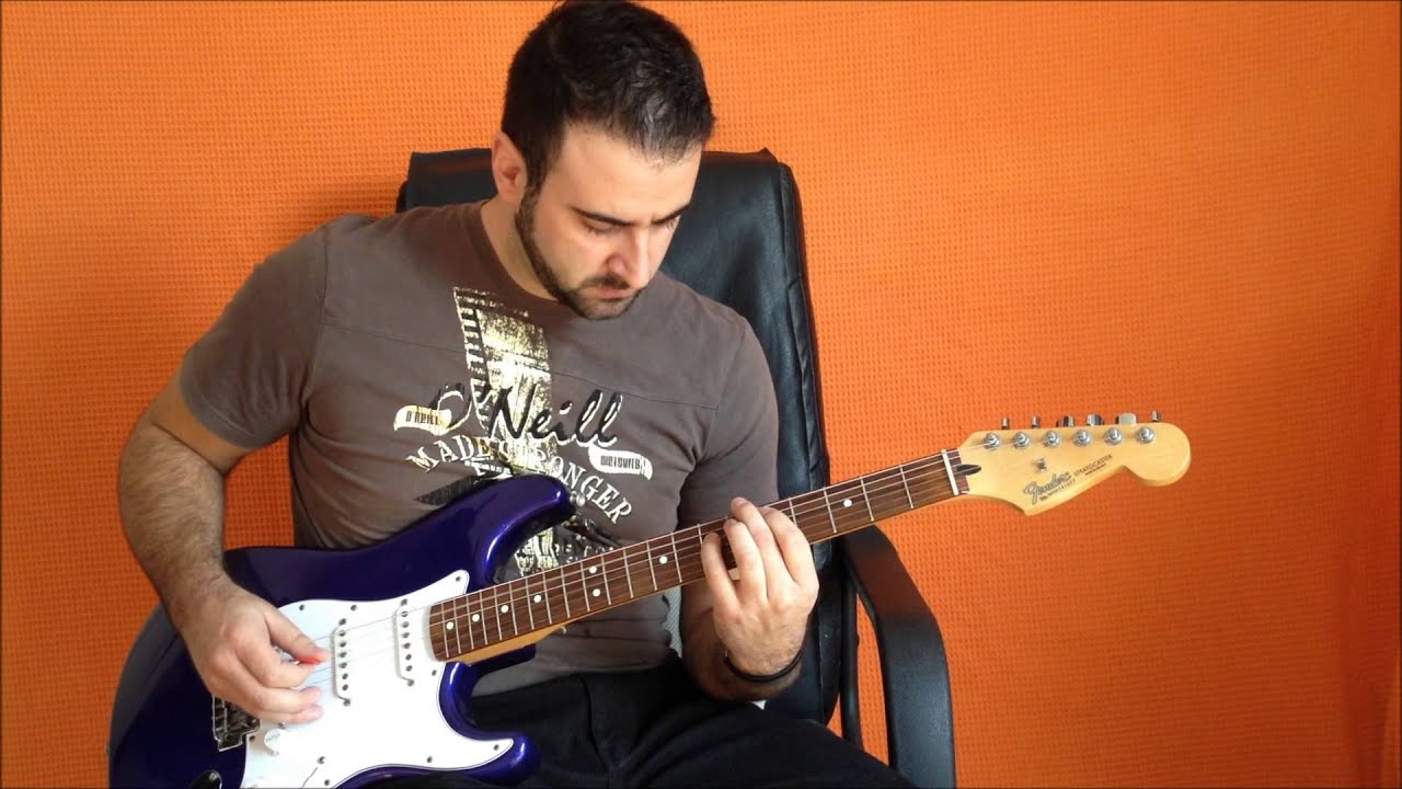 Iron Maiden - Wickerman cover ( Soldano Avenger - Fender strat )
