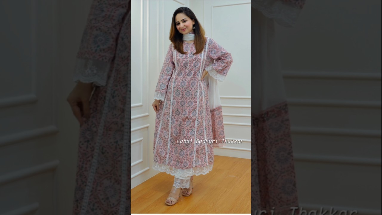 stylish long cotton dress designs ideas 💕💕#viralvideo #viralshort #shorts