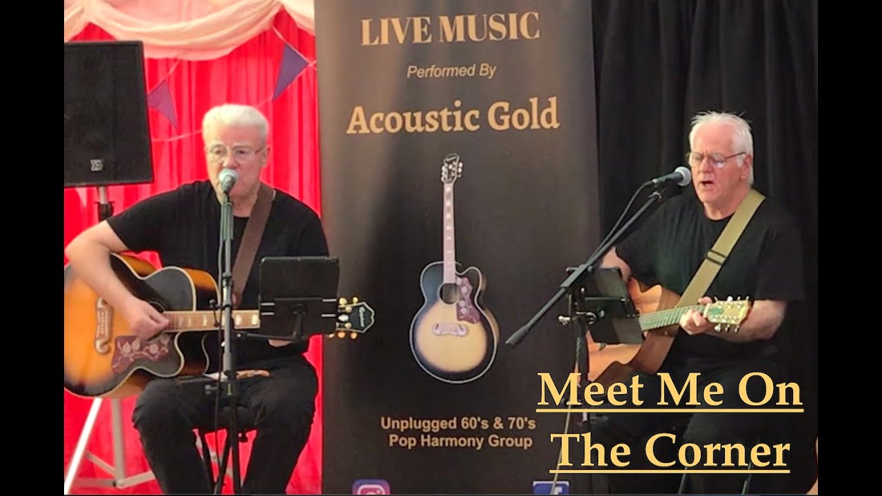 Meet Me On The Corner - Lindisfarne | Cover by Acoustic Gold, pop harmony group