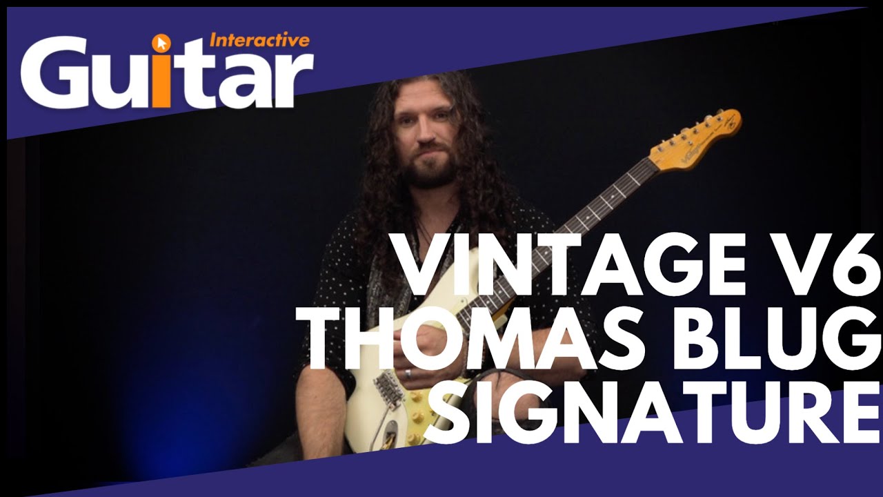 Vintage V6 Thomas Blug Signature Electric Guitar | Review