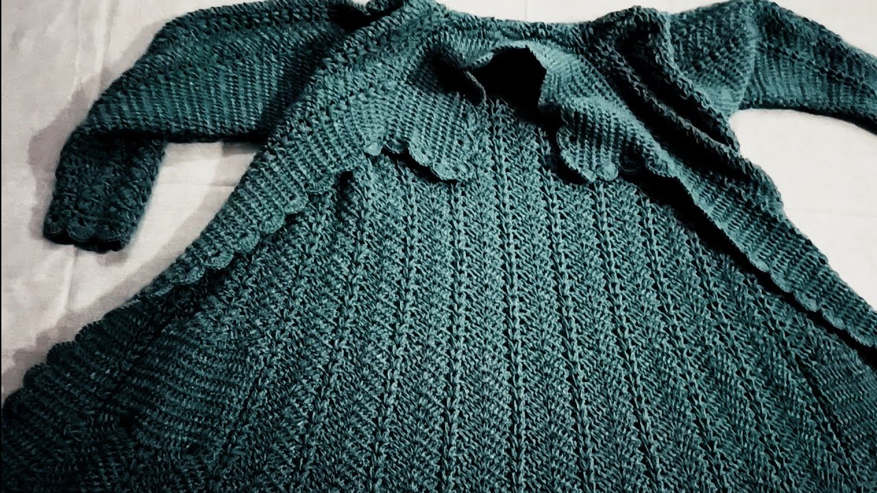 🏵️ क्रोशिया कार्डिगन डिज़ाइन 🌼 Beautiful cardigan /how to crochet cardigan/shrug/A line cardigan