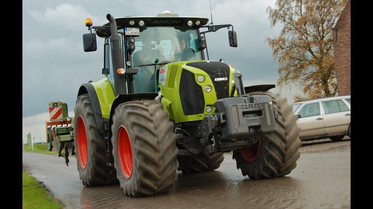 Claas Road Show 2012 - AXION 950, ARION 650, ARION 550 and more.