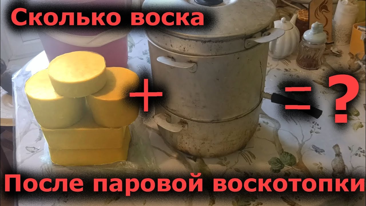 Шок! Вот столько воска я выбрасывал! Теперь воска больше!